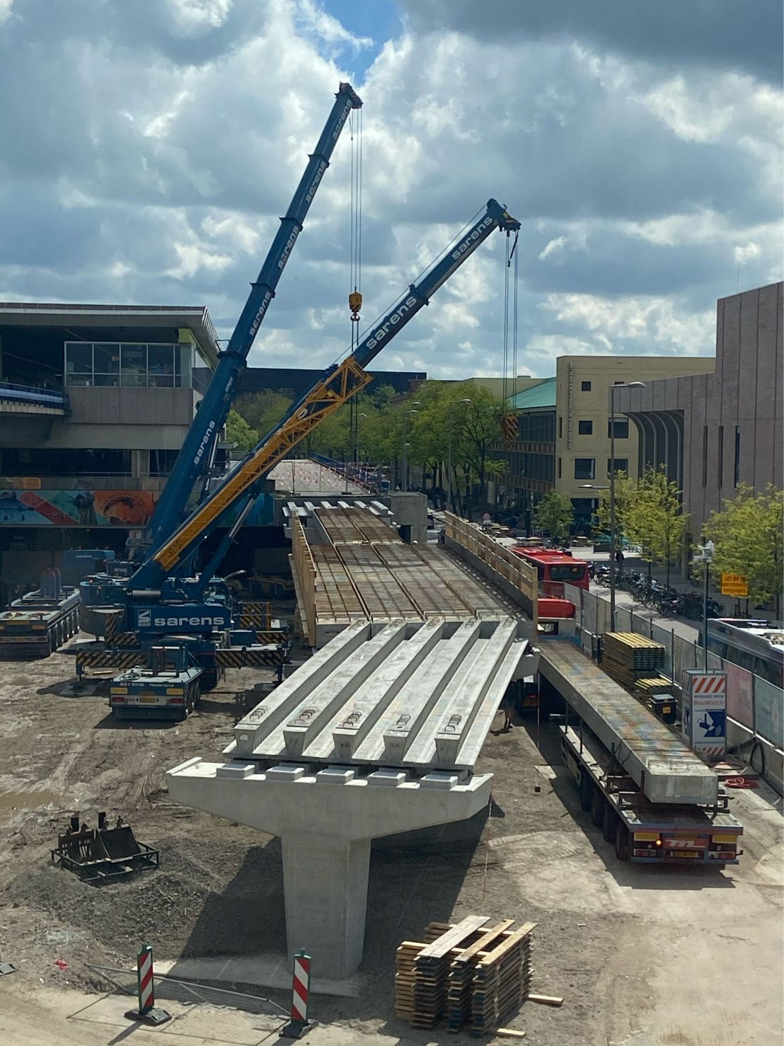 Busbaan Hart van Zuid Rotterdam